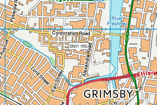 DN31 1RG map - OS VectorMap District (Ordnance Survey) DN31 1RG map - OS VectorMap District (Ordnance Survey)