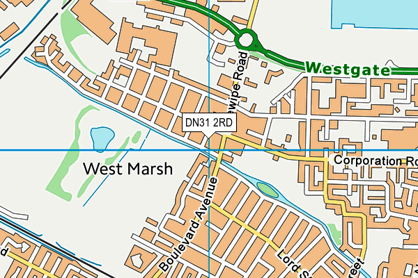 DN31 2RD map - OS VectorMap District (Ordnance Survey) DN31 2RD map - OS VectorMap District (Ordnance Survey)