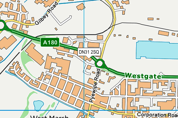 DN31 2SQ map - OS VectorMap District (Ordnance Survey) DN31 2SQ map - OS VectorMap District (Ordnance Survey)