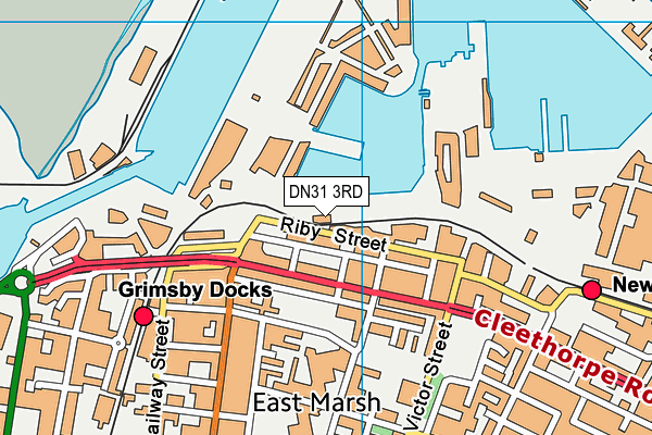 DN31 3RD map - OS VectorMap District (Ordnance Survey) DN31 3RD map - OS VectorMap District (Ordnance Survey)