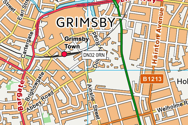 DN32 0RN map - OS VectorMap District (Ordnance Survey) DN32 0RN map - OS VectorMap District (Ordnance Survey)