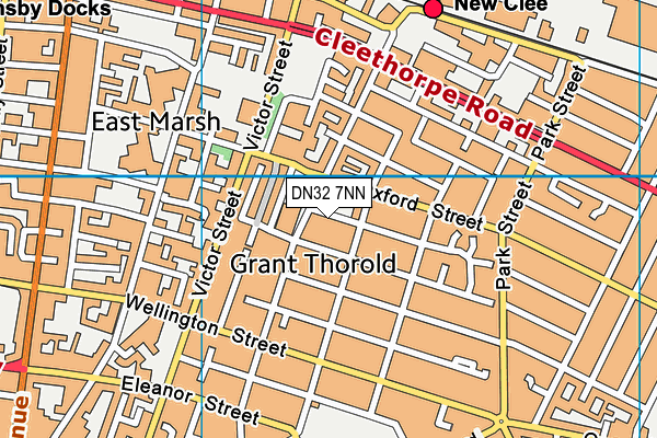 DN32 7NN map - OS VectorMap District (Ordnance Survey) DN32 7NN map - OS VectorMap District (Ordnance Survey)