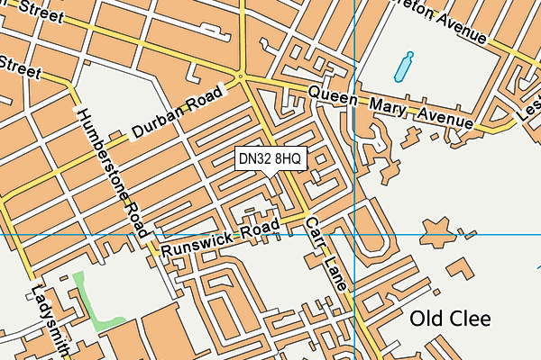 DN32 8HQ map - OS VectorMap District (Ordnance Survey) DN32 8HQ map - OS VectorMap District (Ordnance Survey)
