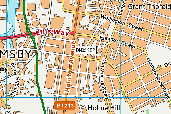 DN32 9EP map - OS VectorMap District (Ordnance Survey) DN32 9EP map - OS VectorMap District (Ordnance Survey)