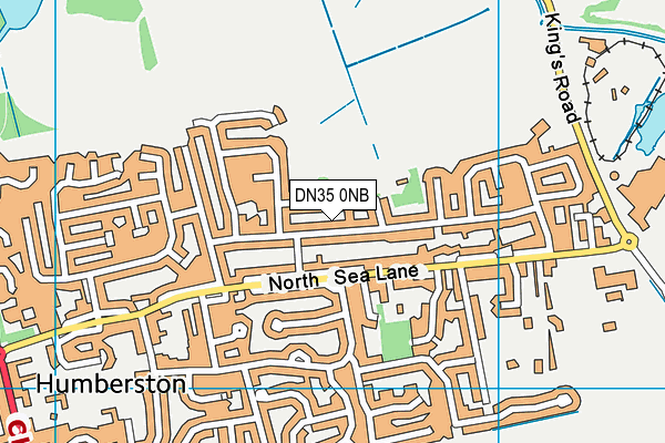 DN35 0NB map - OS VectorMap District (Ordnance Survey) DN35 0NB map - OS VectorMap District (Ordnance Survey)