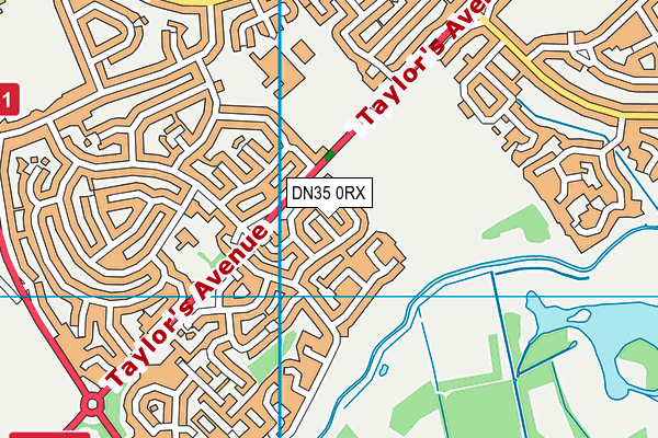 DN35 0RX map - OS VectorMap District (Ordnance Survey) DN35 0RX map - OS VectorMap District (Ordnance Survey)