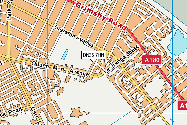 DN35 7HN map - OS VectorMap District (Ordnance Survey) DN35 7HN map - OS VectorMap District (Ordnance Survey)