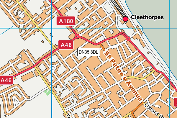 DN35 8DL map - OS VectorMap District (Ordnance Survey) DN35 8DL map - OS VectorMap District (Ordnance Survey)