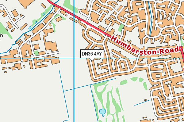 DN36 4AY map - OS VectorMap District (Ordnance Survey) DN36 4AY map - OS VectorMap District (Ordnance Survey)