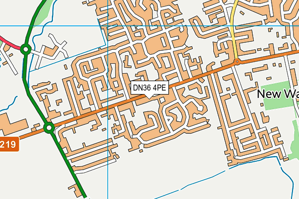 DN36 4PE map - OS VectorMap District (Ordnance Survey) DN36 4PE map - OS VectorMap District (Ordnance Survey)