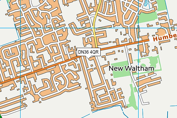 DN36 4QR map - OS VectorMap District (Ordnance Survey) DN36 4QR map - OS VectorMap District (Ordnance Survey)