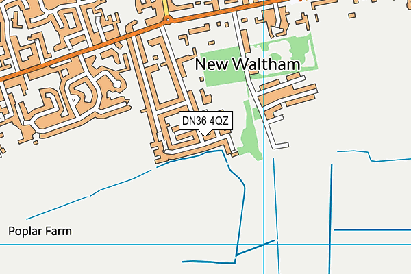 DN36 4QZ map - OS VectorMap District (Ordnance Survey) DN36 4QZ map - OS VectorMap District (Ordnance Survey)