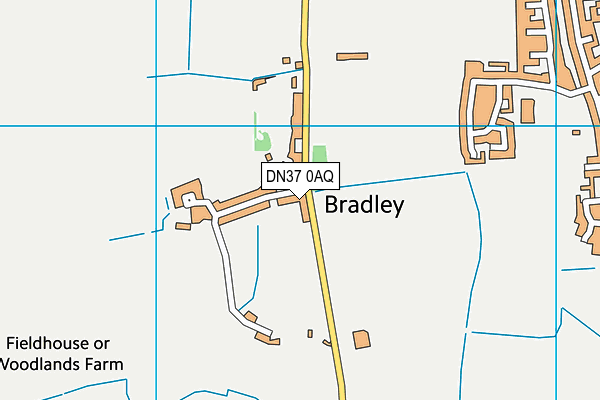 DN37 0AQ map - OS VectorMap District (Ordnance Survey) DN37 0AQ map - OS VectorMap District (Ordnance Survey)