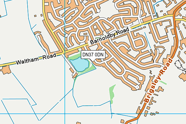 DN37 0DN map - OS VectorMap District (Ordnance Survey) DN37 0DN map - OS VectorMap District (Ordnance Survey)