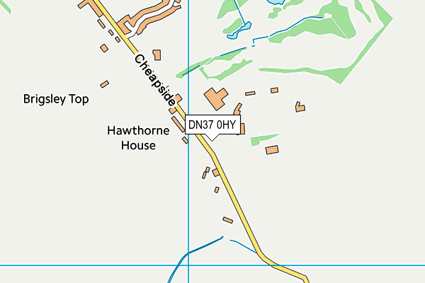 DN37 0HY map - OS VectorMap District (Ordnance Survey) DN37 0HY map - OS VectorMap District (Ordnance Survey)