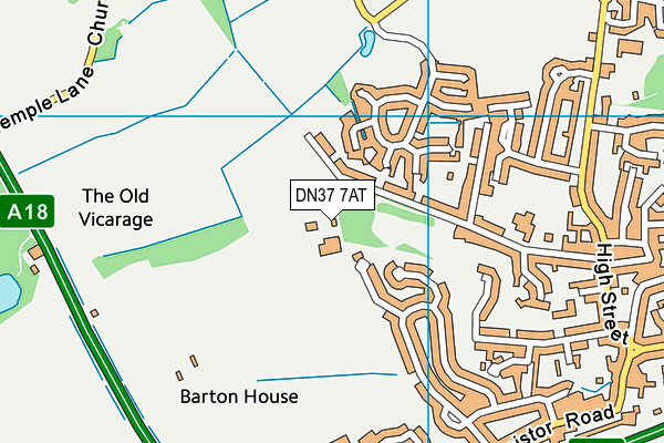 DN37 7AT map - OS VectorMap District (Ordnance Survey) DN37 7AT map - OS VectorMap District (Ordnance Survey)