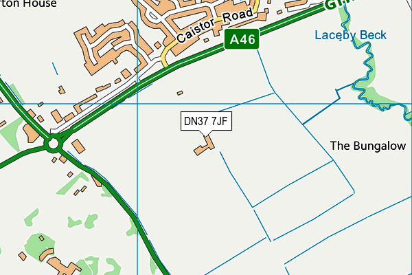DN37 7JF map - OS VectorMap District (Ordnance Survey) DN37 7JF map - OS VectorMap District (Ordnance Survey)