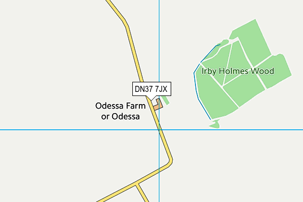 DN37 7JX map - OS VectorMap District (Ordnance Survey) DN37 7JX map - OS VectorMap District (Ordnance Survey)