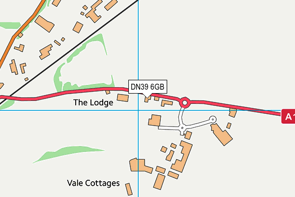 DN39 6GB map - OS VectorMap District (Ordnance Survey) DN39 6GB map - OS VectorMap District (Ordnance Survey)