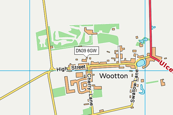 DN39 6GW map - OS VectorMap District (Ordnance Survey) DN39 6GW map - OS VectorMap District (Ordnance Survey)
