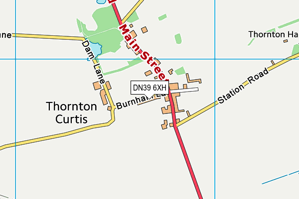 DN39 6XH map - OS VectorMap District (Ordnance Survey) DN39 6XH map - OS VectorMap District (Ordnance Survey)