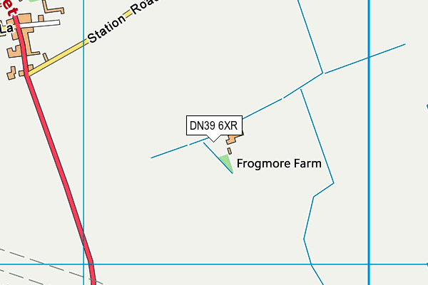 DN39 6XR map - OS VectorMap District (Ordnance Survey) DN39 6XR map - OS VectorMap District (Ordnance Survey)