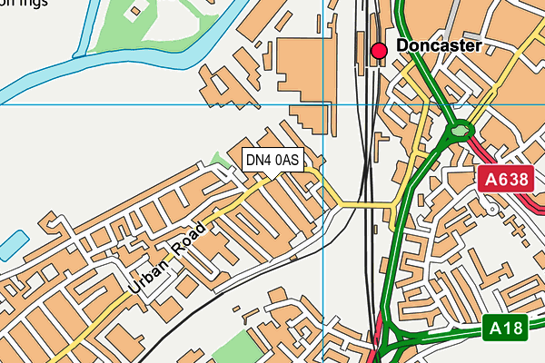 DN4 0AS map - OS VectorMap District (Ordnance Survey) DN4 0AS map - OS VectorMap District (Ordnance Survey)