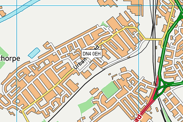 DN4 0EH map - OS VectorMap District (Ordnance Survey) DN4 0EH map - OS VectorMap District (Ordnance Survey)