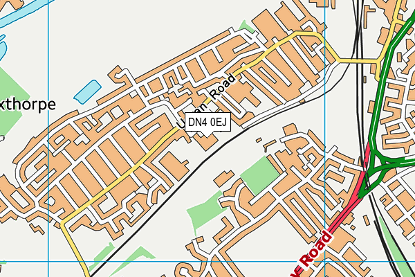 DN4 0EJ map - OS VectorMap District (Ordnance Survey) DN4 0EJ map - OS VectorMap District (Ordnance Survey)