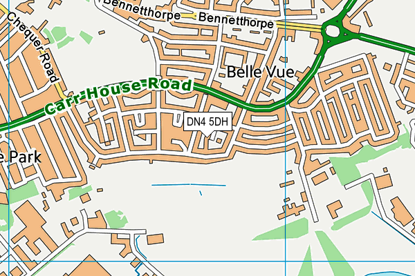 DN4 5DH map - OS VectorMap District (Ordnance Survey) DN4 5DH map - OS VectorMap District (Ordnance Survey)