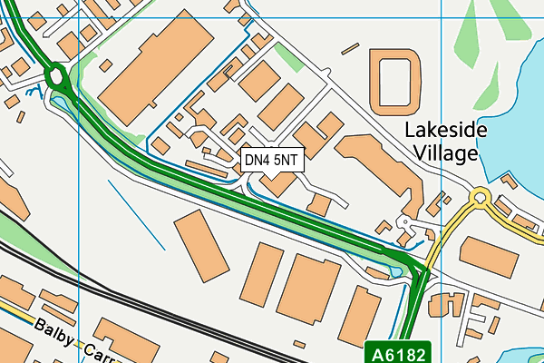 DN4 5NT map - OS VectorMap District (Ordnance Survey) DN4 5NT map - OS VectorMap District (Ordnance Survey)