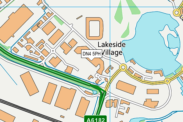 DN4 5PH map - OS VectorMap District (Ordnance Survey) DN4 5PH map - OS VectorMap District (Ordnance Survey)