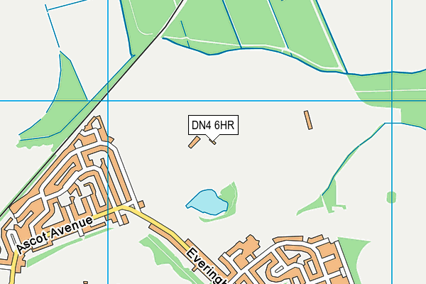 DN4 6HR map - OS VectorMap District (Ordnance Survey) DN4 6HR map - OS VectorMap District (Ordnance Survey)
