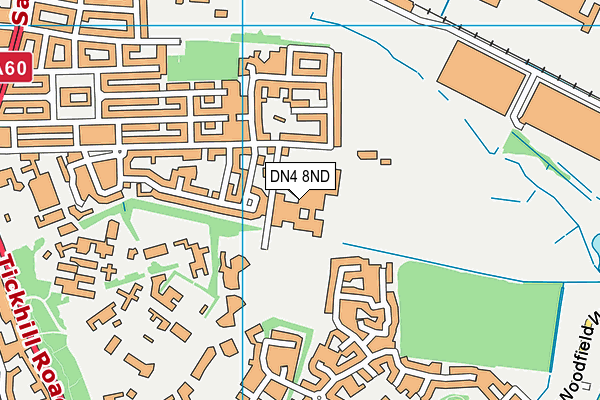 DN4 8ND map - OS VectorMap District (Ordnance Survey) DN4 8ND map - OS VectorMap District (Ordnance Survey)