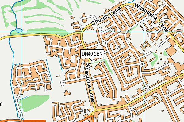 DN40 2EN map - OS VectorMap District (Ordnance Survey) DN40 2EN map - OS VectorMap District (Ordnance Survey)