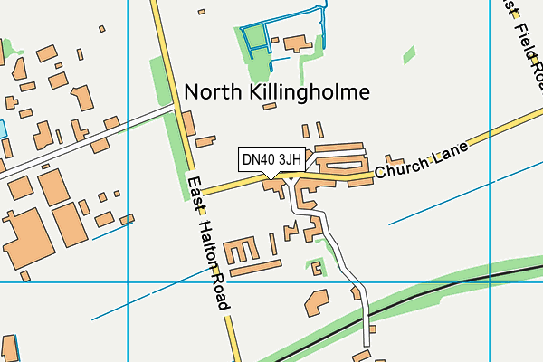 DN40 3JH map - OS VectorMap District (Ordnance Survey) DN40 3JH map - OS VectorMap District (Ordnance Survey)