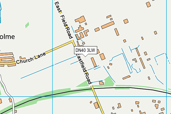 DN40 3LW map - OS VectorMap District (Ordnance Survey) DN40 3LW map - OS VectorMap District (Ordnance Survey)