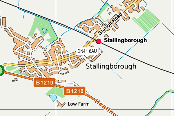 DN41 8AU map - OS VectorMap District (Ordnance Survey) DN41 8AU map - OS VectorMap District (Ordnance Survey)