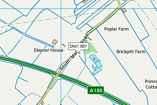 DN41 8BY map - OS VectorMap District (Ordnance Survey) DN41 8BY map - OS VectorMap District (Ordnance Survey)