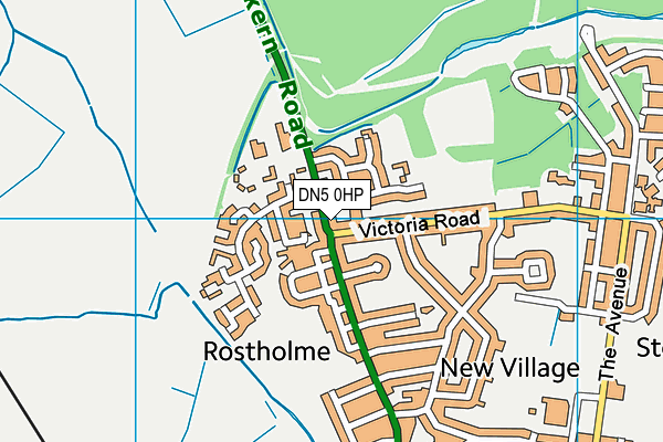 DN5 0HP map - OS VectorMap District (Ordnance Survey) DN5 0HP map - OS VectorMap District (Ordnance Survey)