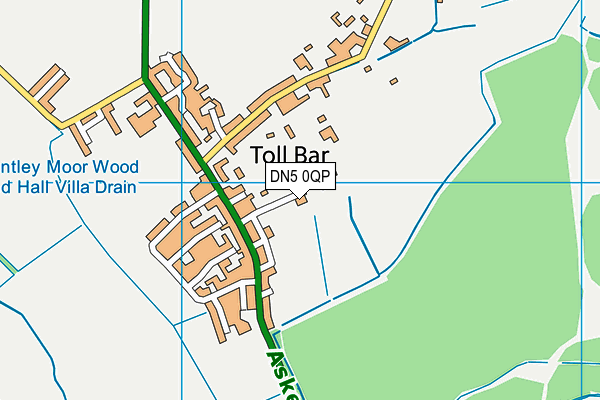 DN5 0QP map - OS VectorMap District (Ordnance Survey) DN5 0QP map - OS VectorMap District (Ordnance Survey)