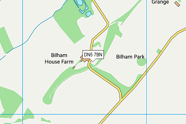 DN5 7BN map - OS VectorMap District (Ordnance Survey) DN5 7BN map - OS VectorMap District (Ordnance Survey)