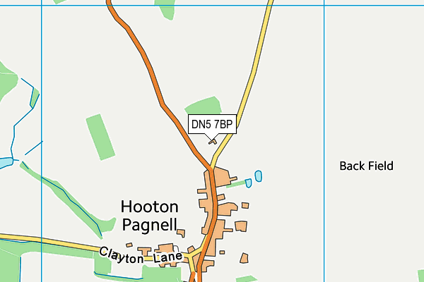 DN5 7BP map - OS VectorMap District (Ordnance Survey) DN5 7BP map - OS VectorMap District (Ordnance Survey)