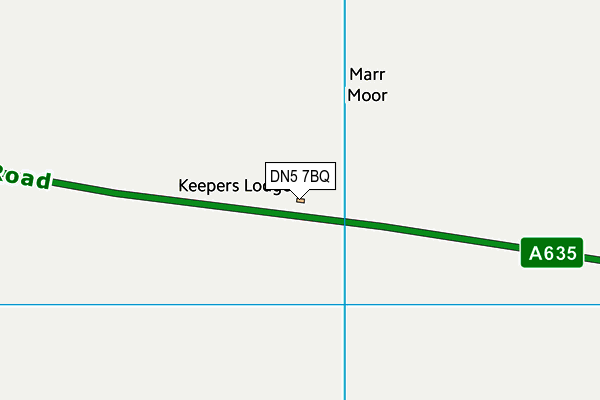 DN5 7BQ map - OS VectorMap District (Ordnance Survey) DN5 7BQ map - OS VectorMap District (Ordnance Survey)