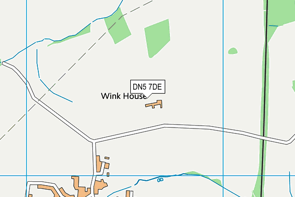 DN5 7DE map - OS VectorMap District (Ordnance Survey) DN5 7DE map - OS VectorMap District (Ordnance Survey)