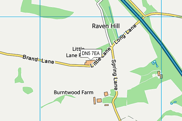 DN5 7EA map - OS VectorMap District (Ordnance Survey) DN5 7EA map - OS VectorMap District (Ordnance Survey)