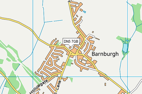 DN5 7GB map - OS VectorMap District (Ordnance Survey) DN5 7GB map - OS VectorMap District (Ordnance Survey)