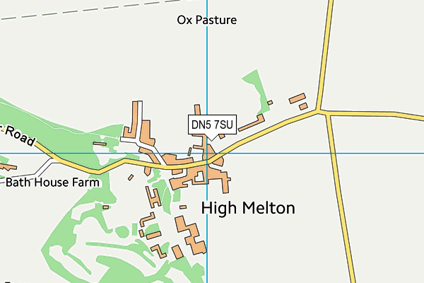 DN5 7SU map - OS VectorMap District (Ordnance Survey) DN5 7SU map - OS VectorMap District (Ordnance Survey)