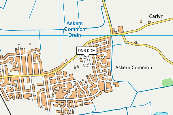 DN6 0DE map - OS VectorMap District (Ordnance Survey) DN6 0DE map - OS VectorMap District (Ordnance Survey)