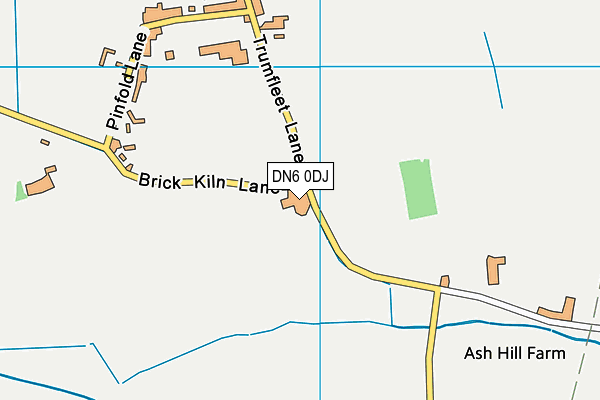 DN6 0DJ map - OS VectorMap District (Ordnance Survey) DN6 0DJ map - OS VectorMap District (Ordnance Survey)